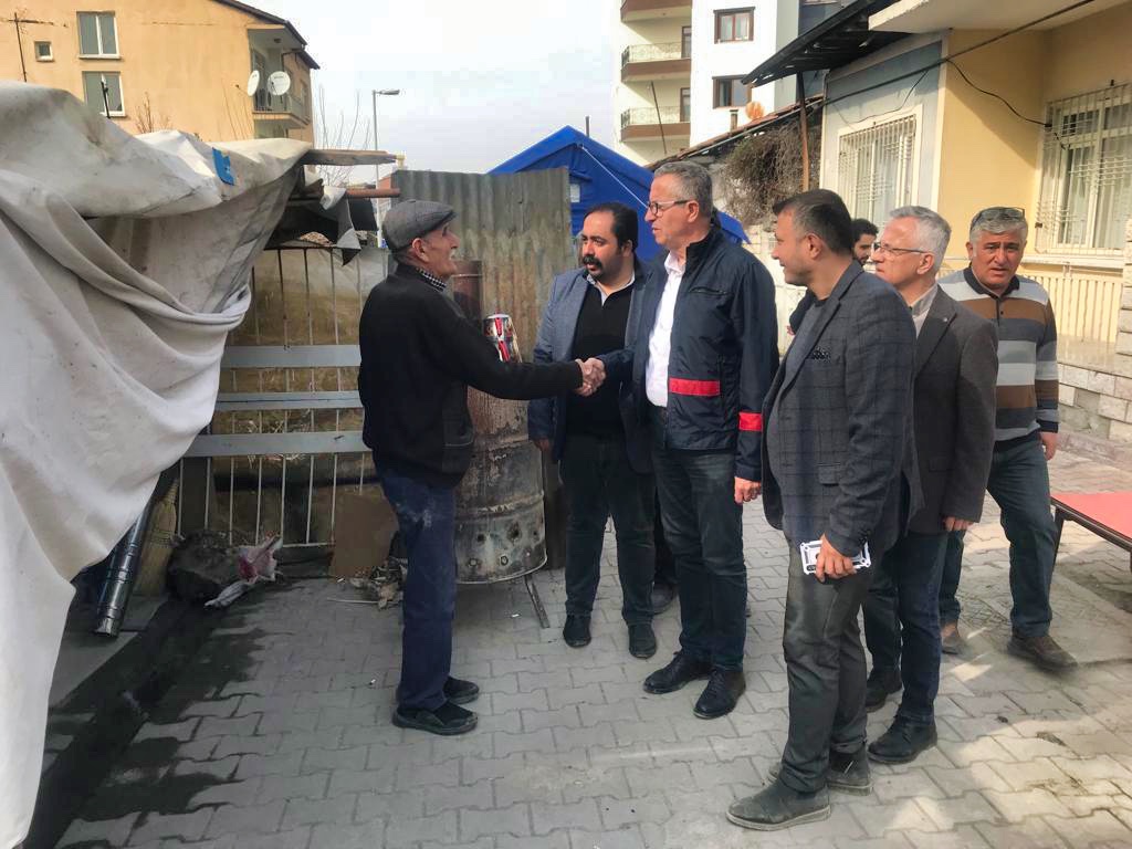 Başkan Arda’dan Malatya’ya Depremzede Ziyareti
