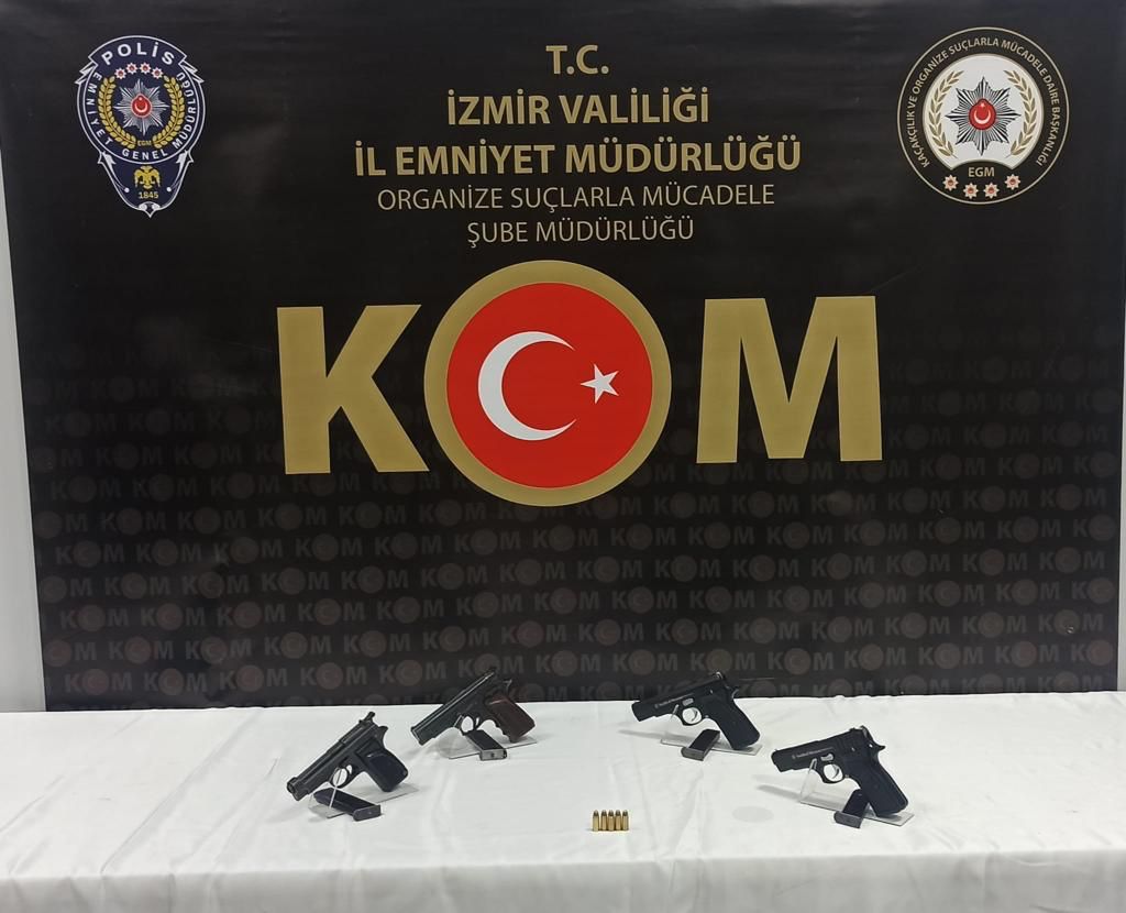 İzmir Cumhuriyet Başsavcılığı Koordinesinde, Organize Suçlarla Mücadele Şube Müdürlüğü, İstihbarat Şube Müdürlüğü ve Narlıdere İlçe Emniyet